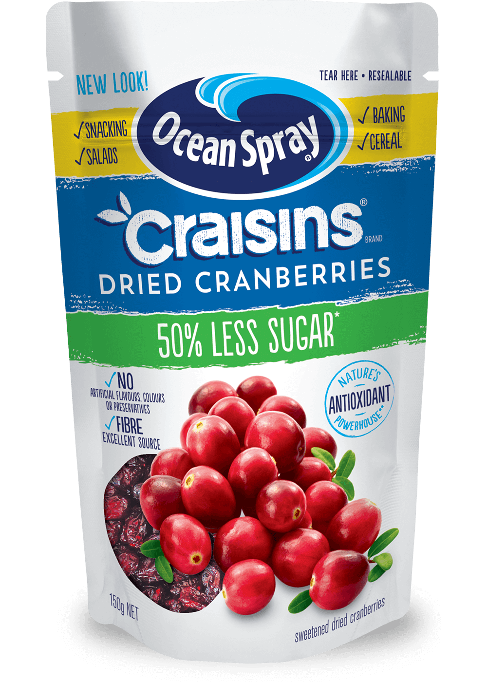 Reduced Sugar Craisins Dried Cranberries | Ocean Spray®