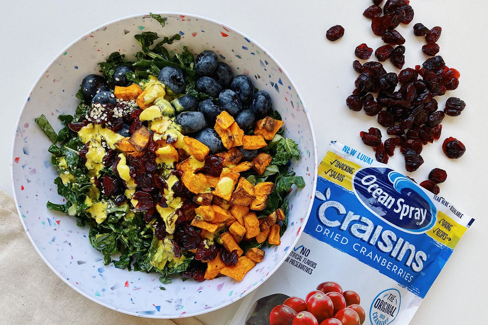 Fall Craisins® Dried Cranberries Salad