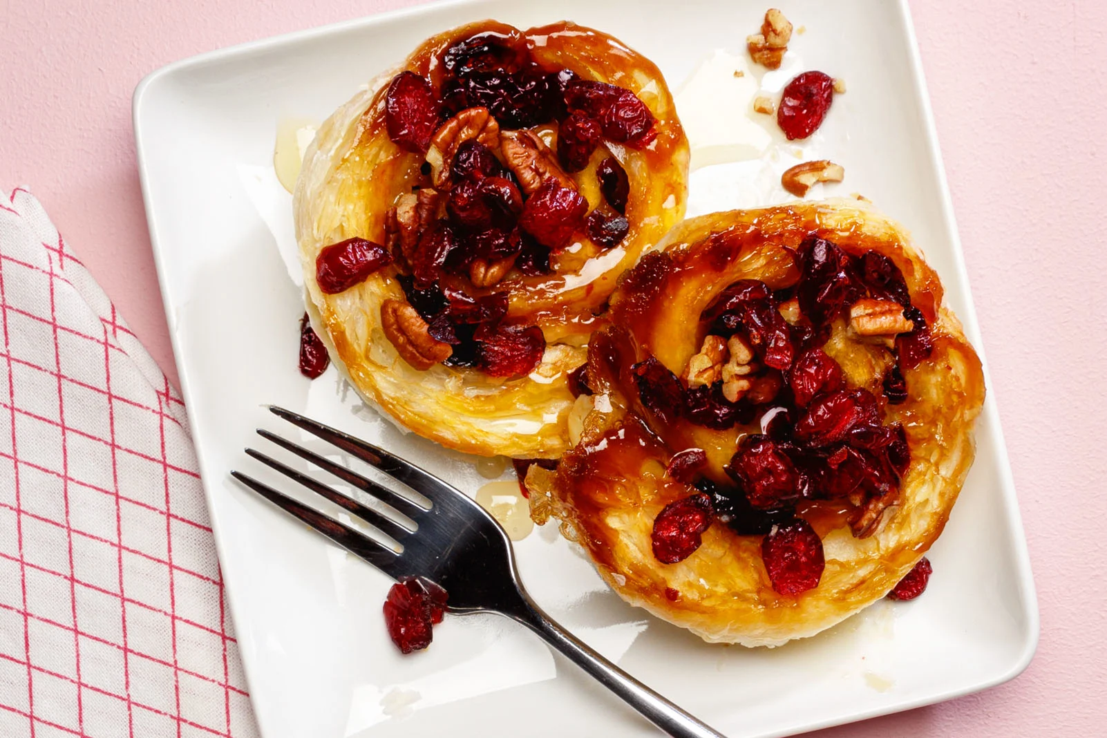 Cranberry Sticky Buns