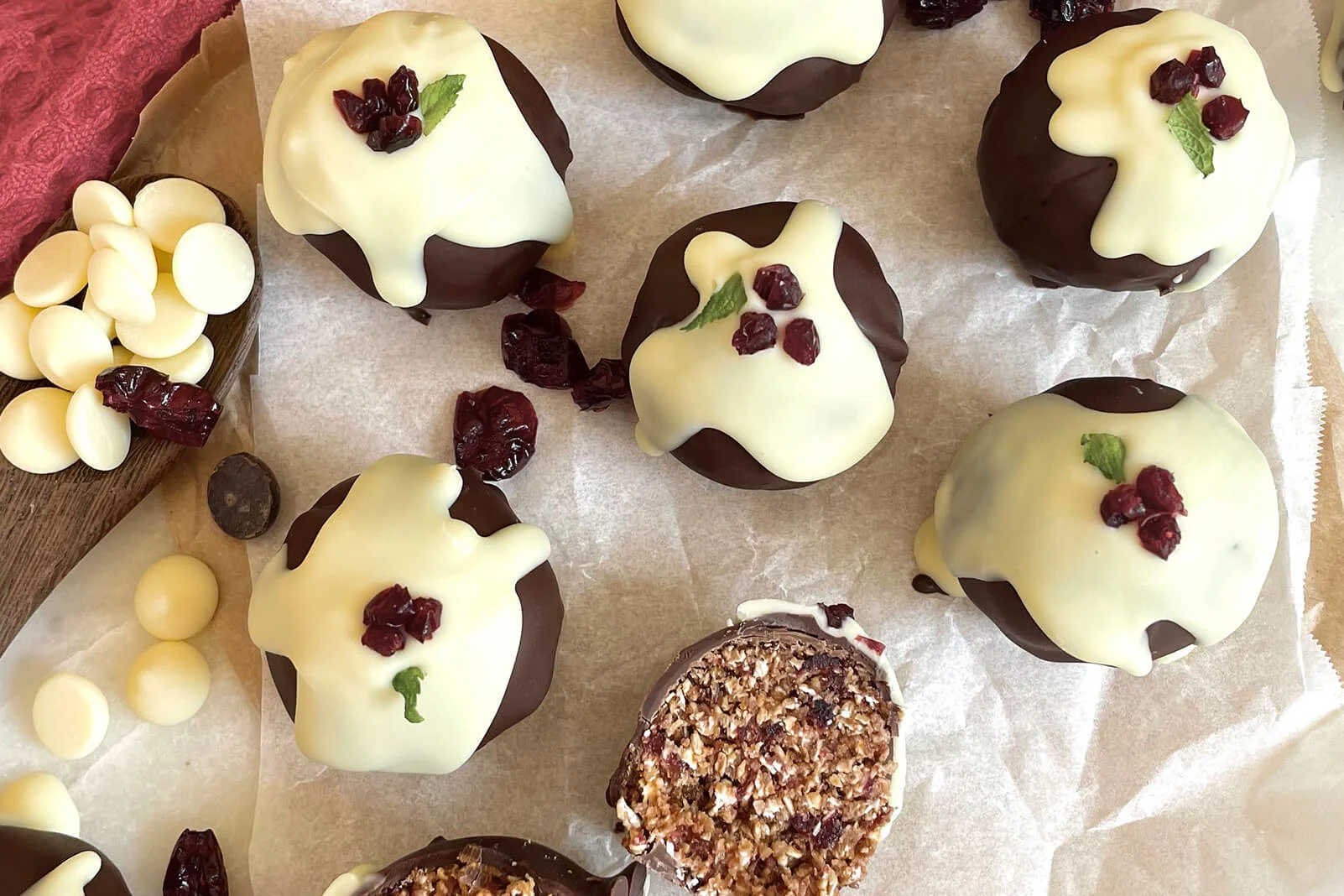 Christmas Pudding Bliss Balls