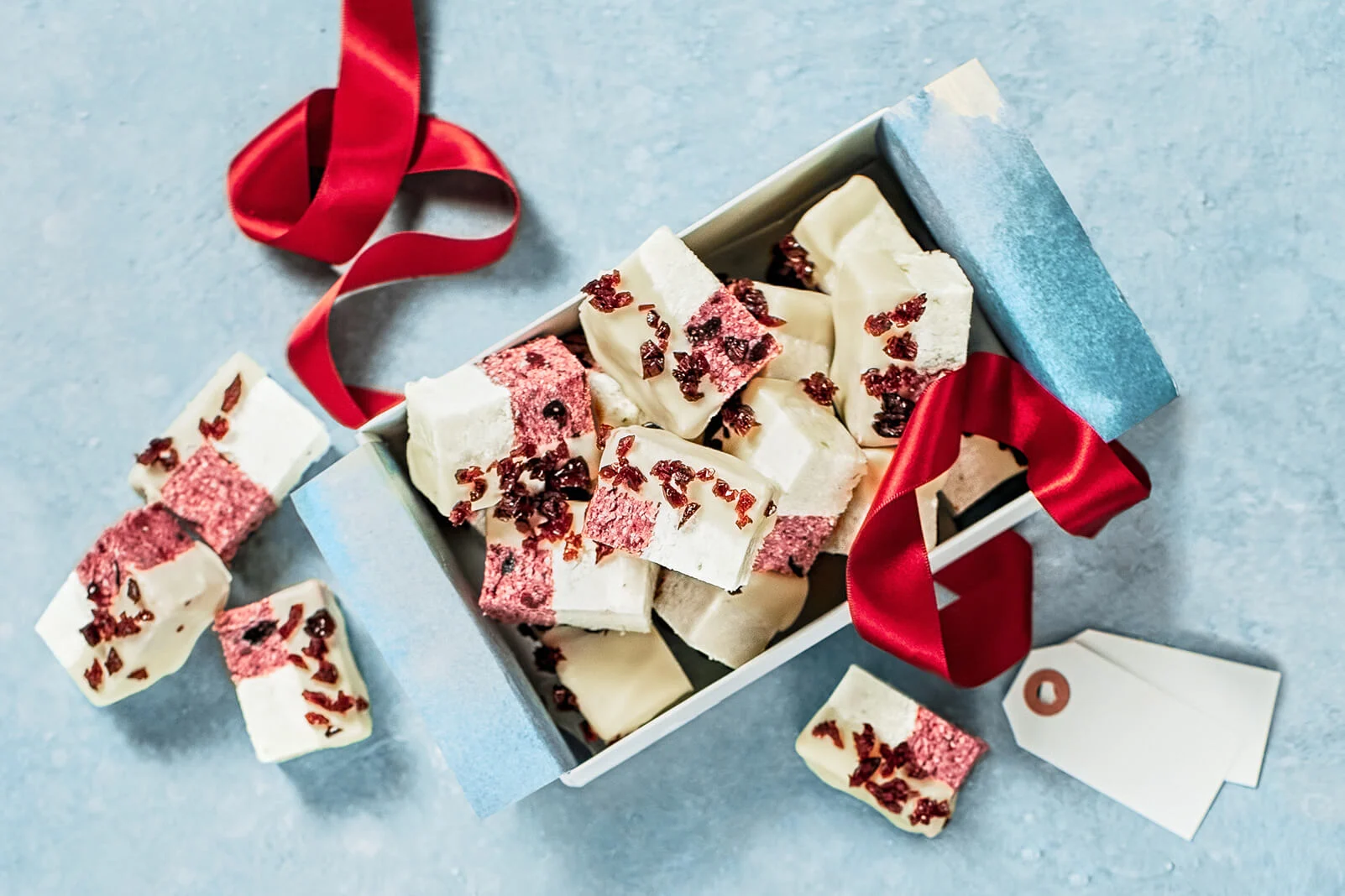 Cranberry Lime & Coconut Ice