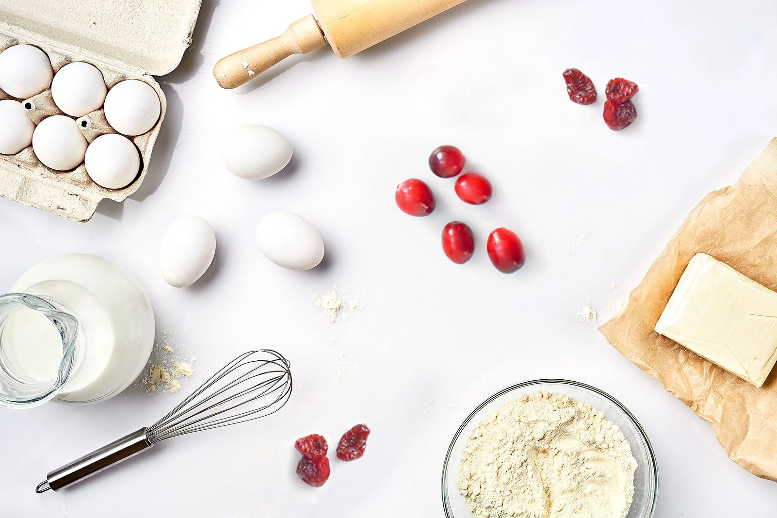 Bourbon Cranberry and White Chocolate Christmas Pudding