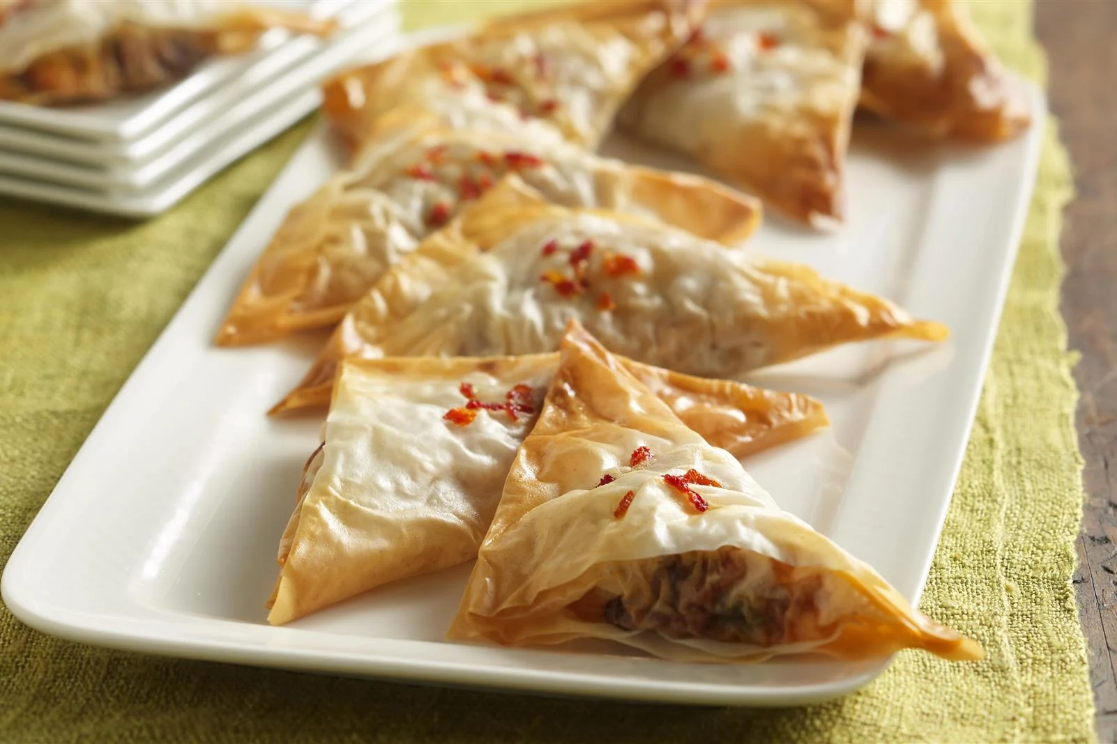 Sweet Savory Chicken Puffs