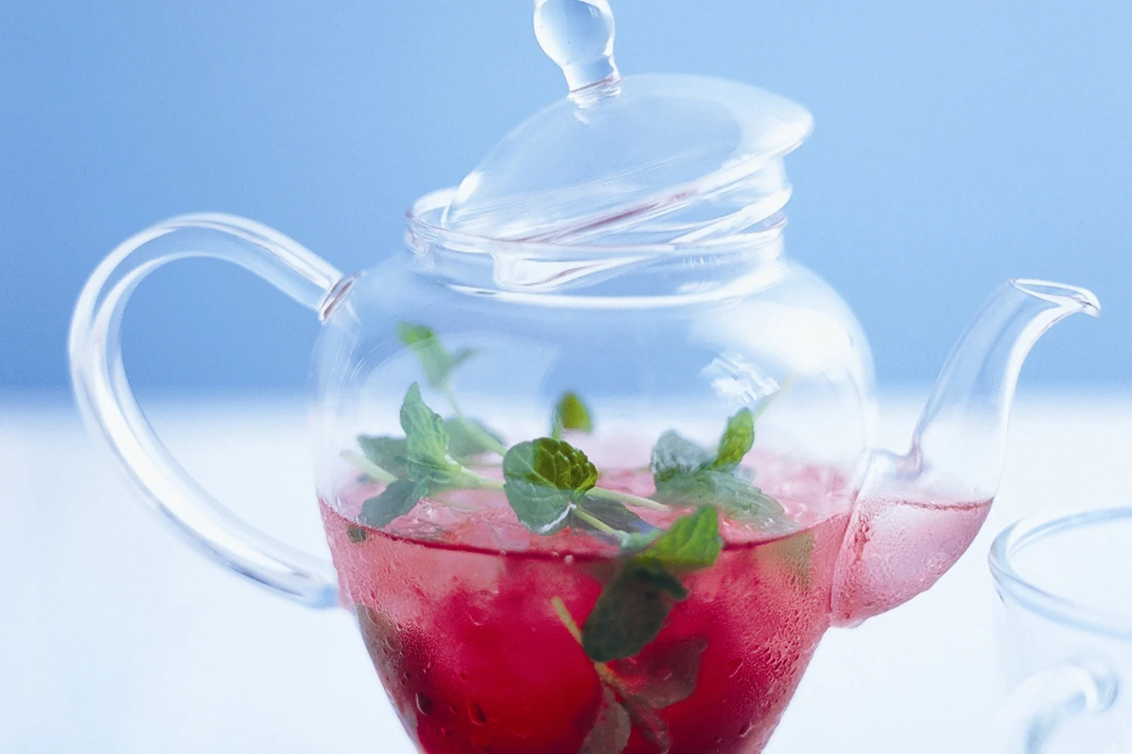 Minted Cranberry Iced Tea