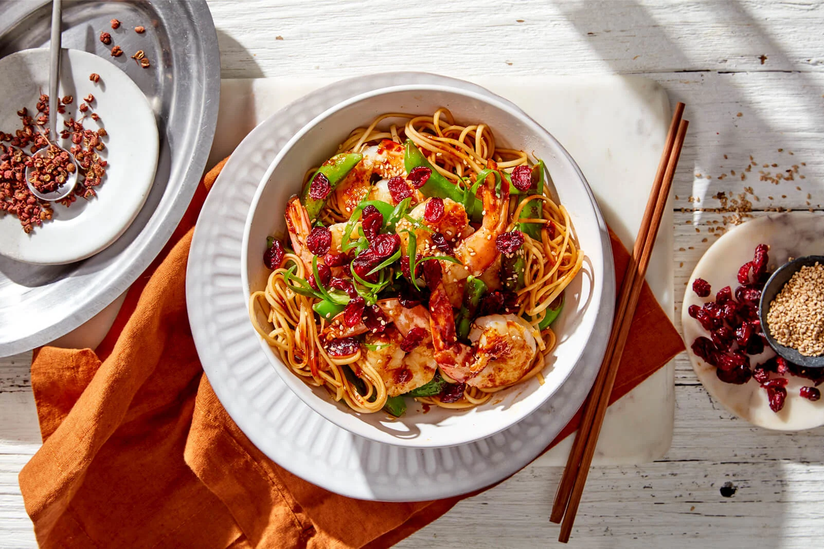 Spicy Cranberry Szechuan Stir Fry