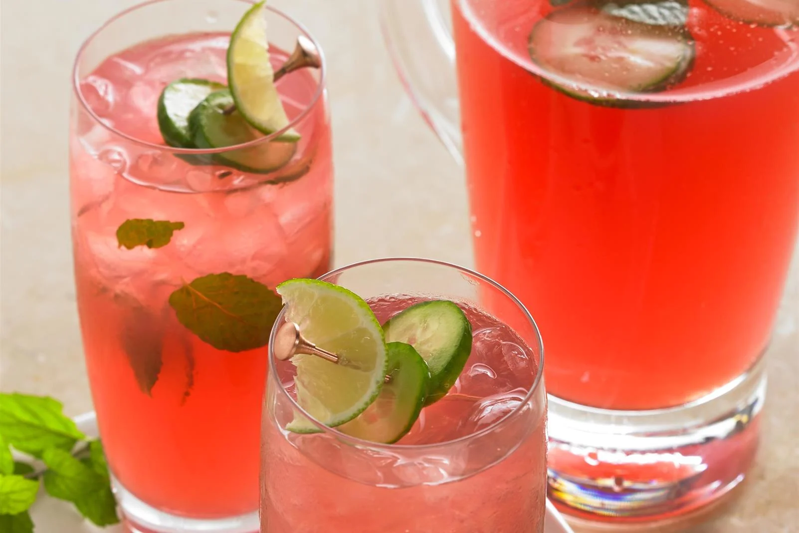 Ruby Cranberry Cucumber Refresher