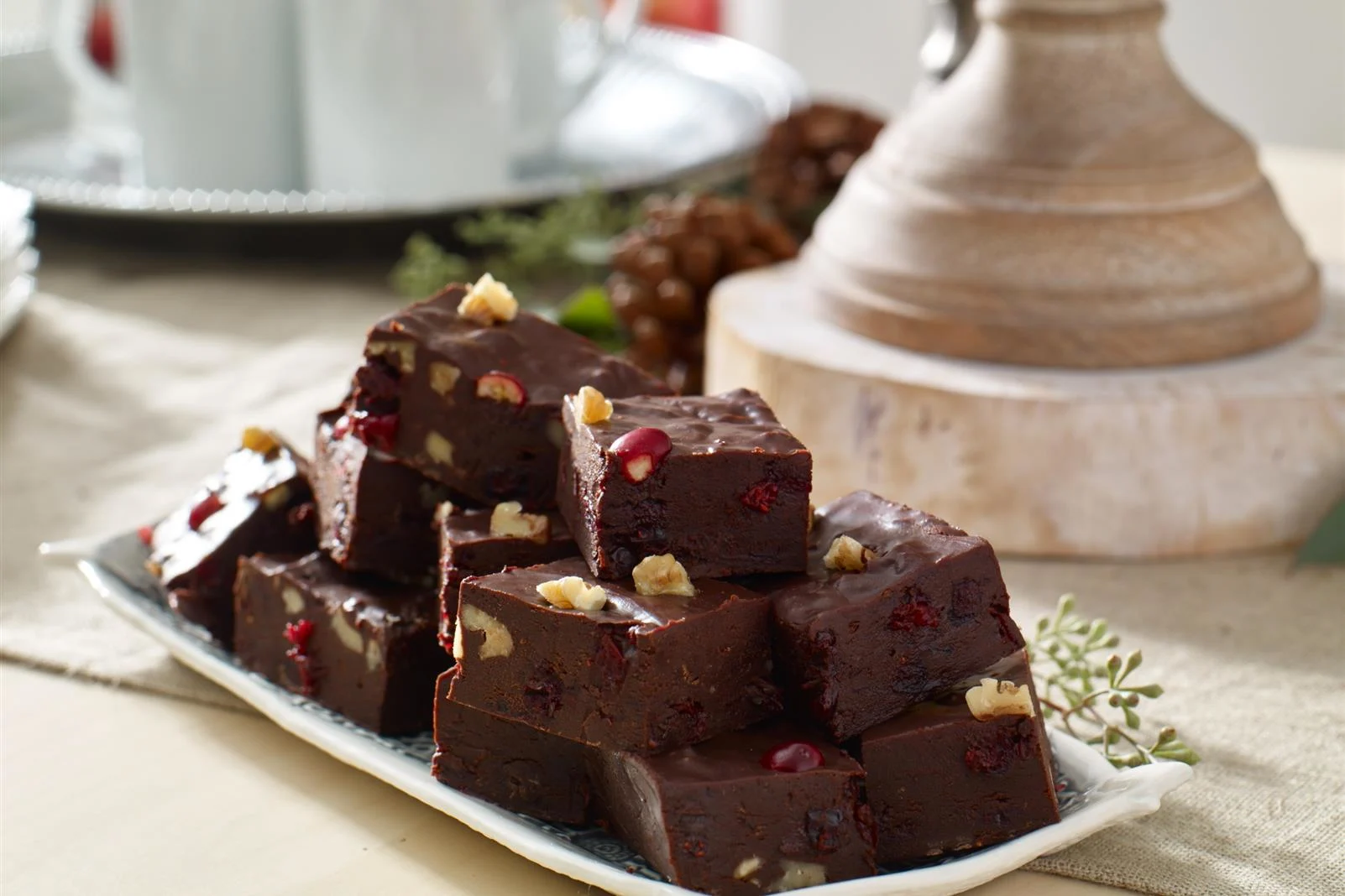 Craisins® Dried Cranberries Fudge