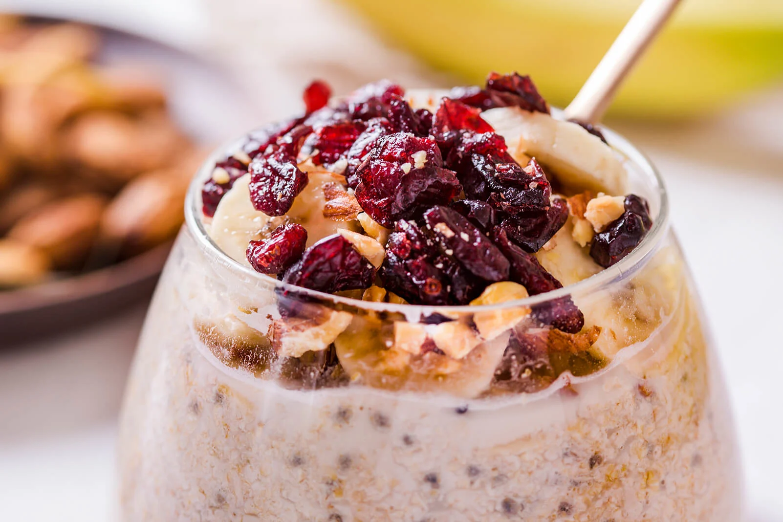 Overnight Oats with Craisins® Dried Cranberries